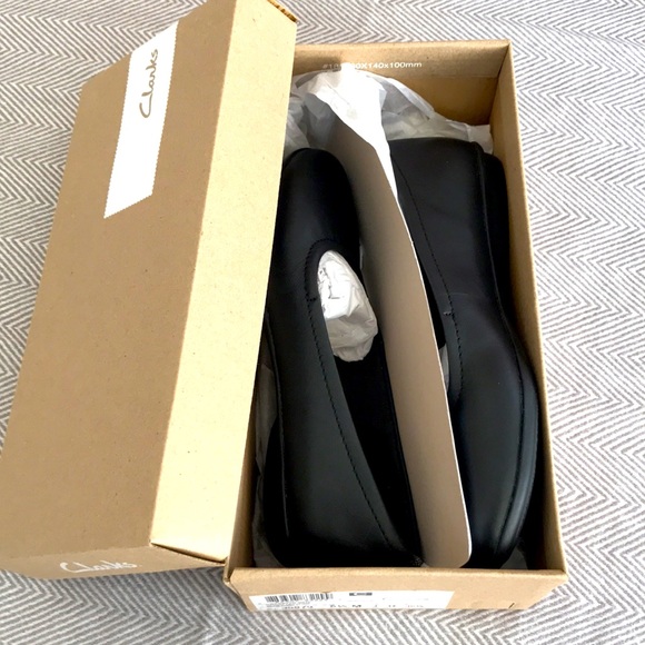 Clarks shoes Gracelin Vail black l’éther cuir noir - Picture 6 of 6